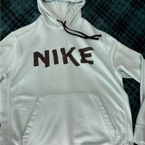Nike Light Mint Pullover Hoodie with Black Logo